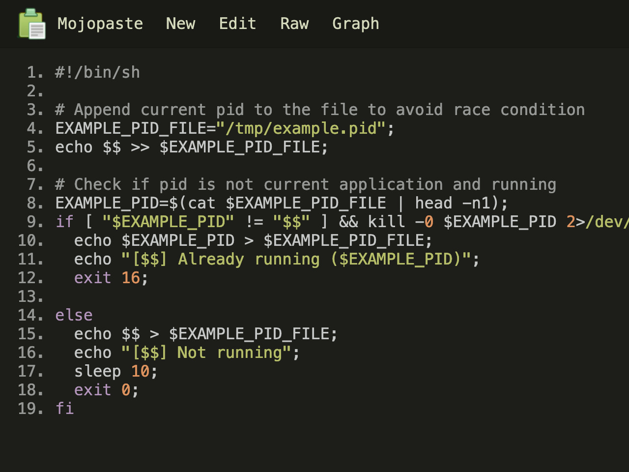 Mojopaste illustration